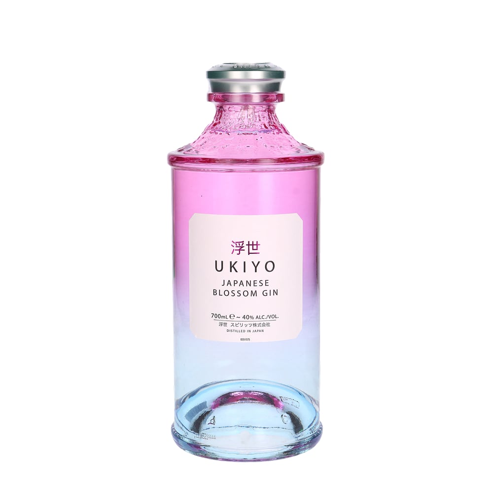 Ukiyo Japanese Blossom Gin 40% 0.7l