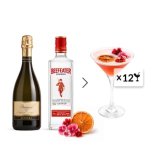 French 75 Set: Beefeater London Dry + Sandera Prosecco Brut