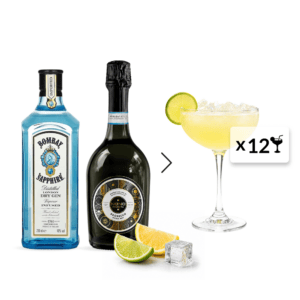 French 75 Set: Bombay Sapphire + NoNo Pianeta Prosecco Brut