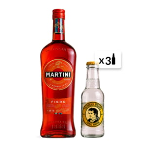 Fiero & Tonic Set: Martini Fiero + Thomas Henry Tonic Water x3