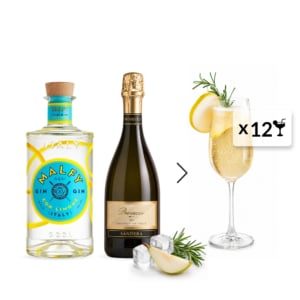 French 75 Set: Malfy Con Lemon + Sandera Prosecco Brut