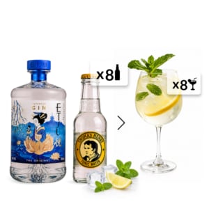 Gin & Tonic Set: Etsu Original + Thomas Henry Tonic Water x8
