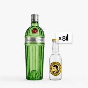 Gin & Tonic Set: Tanqueray No.10 + Thomas Henry Tonic Water x8