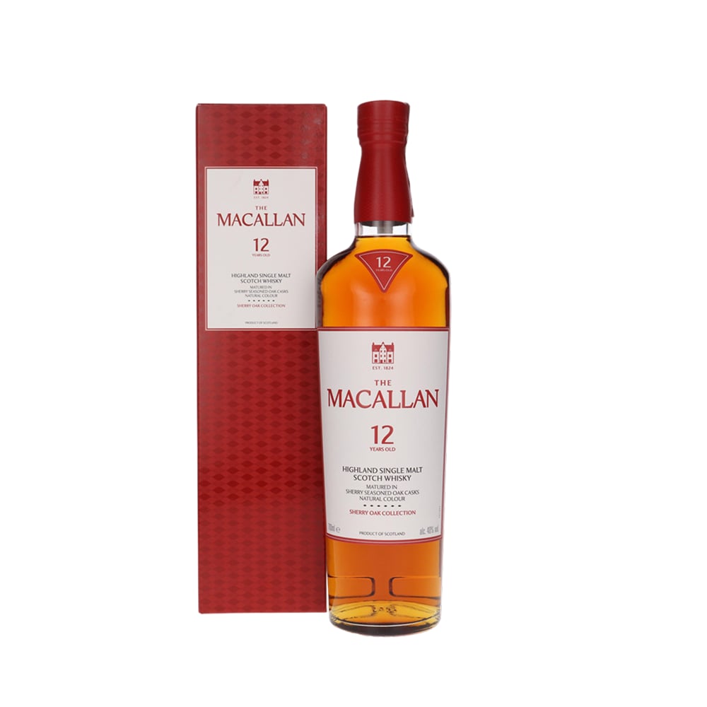 Macallan 12YO Sherry Oak Cask 40%