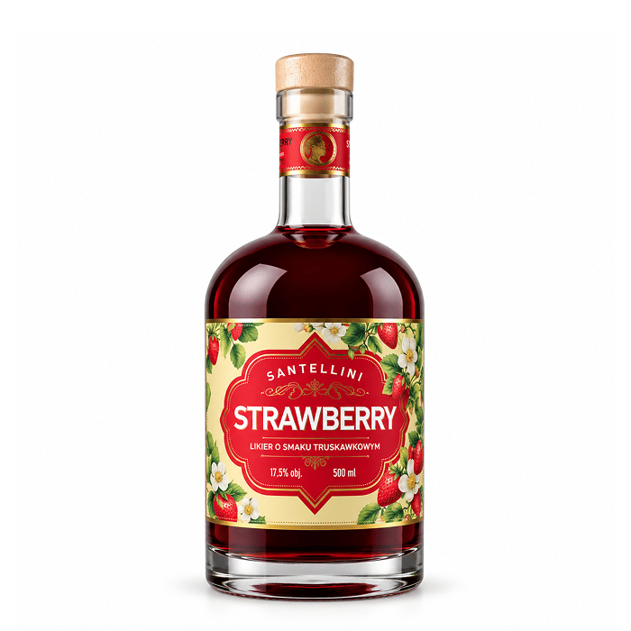 Santellini Strawberry 20% 0.5l