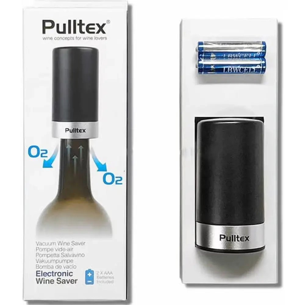 Stopper elektroniczny z automatyczną pompką do win spokojnych vacuum 1 szt. Pulltex