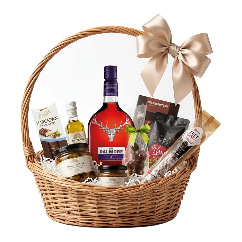 Wielkanocny Koszyk Słodko-Słony The Dalmore 12YO Sherry Cask