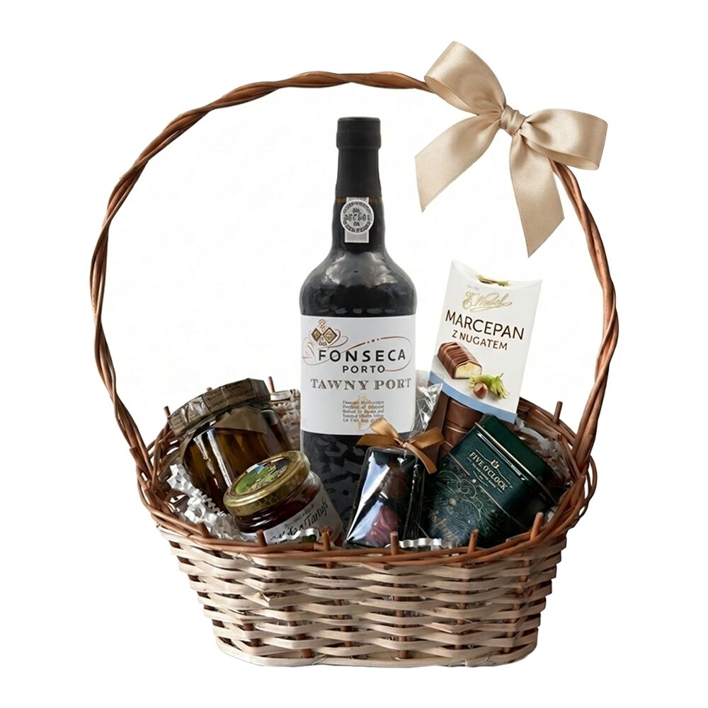 Luksusowy Zestaw Wielkanocny z Winem Porto